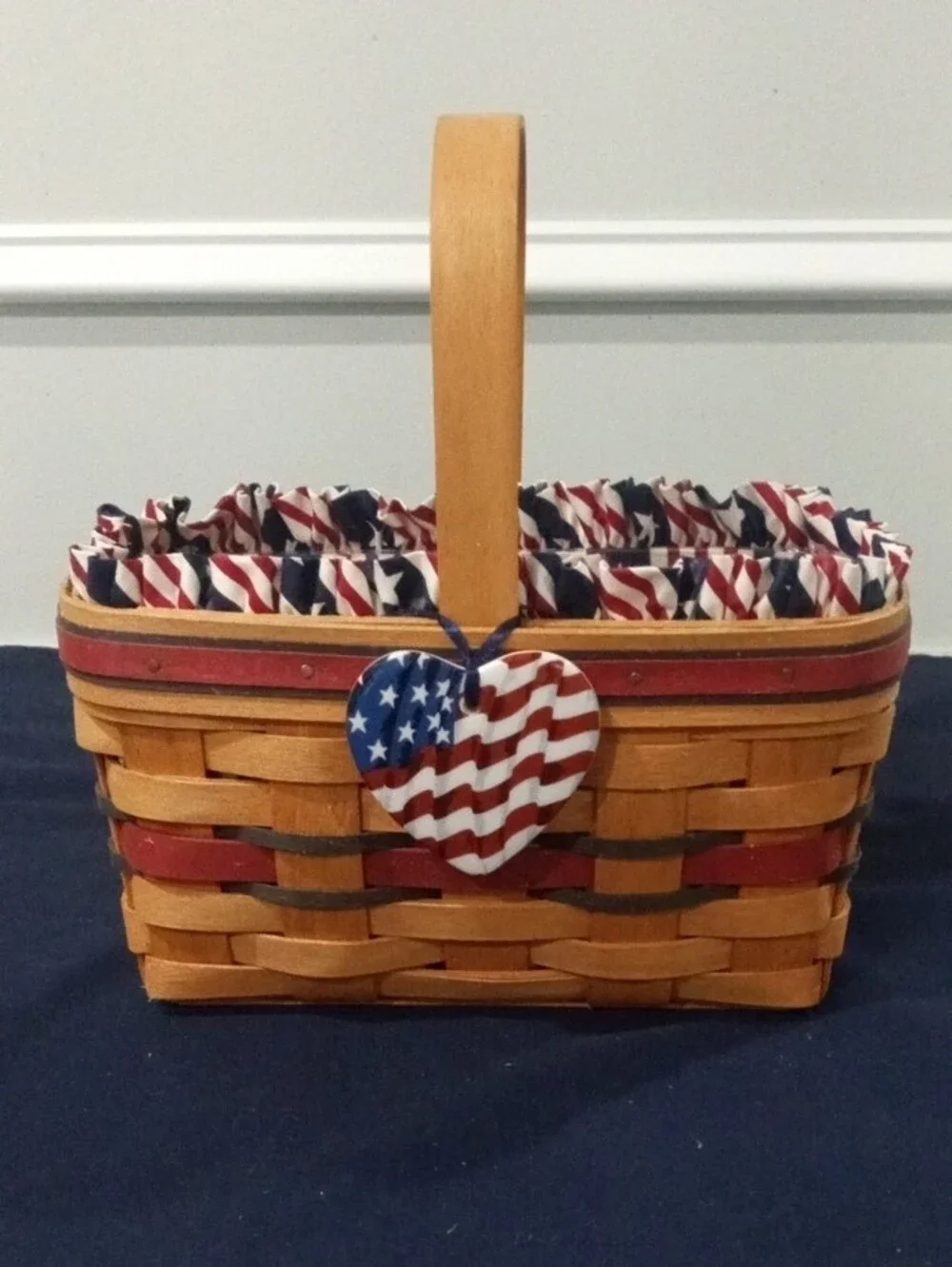 Longaberger 1994 Candle Basket - All-American Series